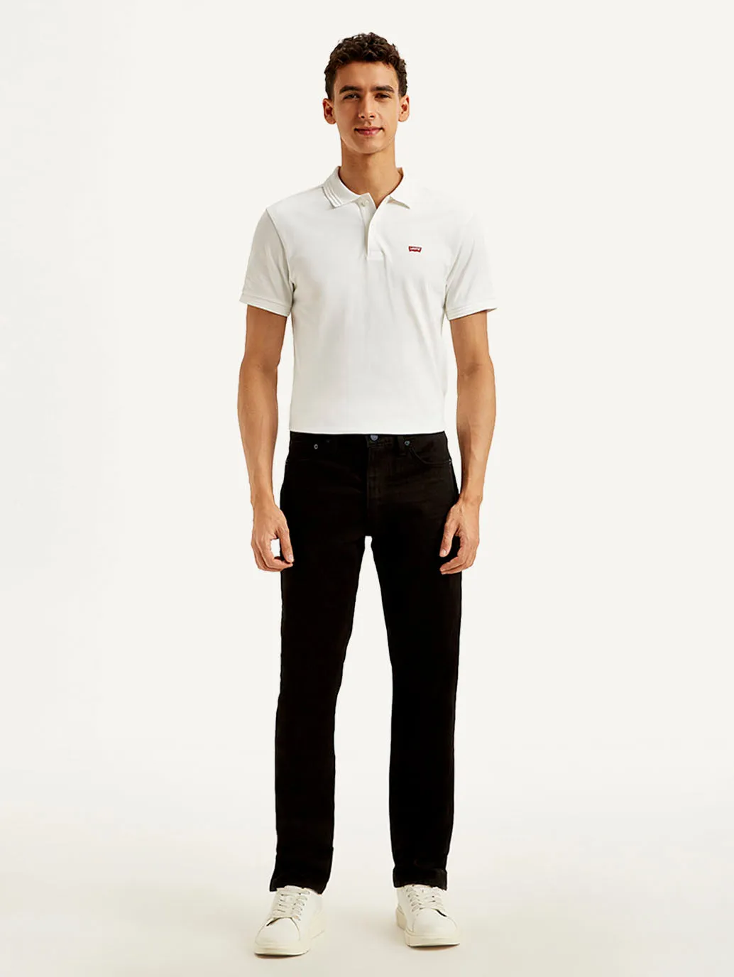 Men's 511 Black Slim Fit Mid Rise Jeans