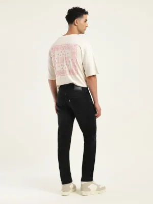 Men's 511 Black Slim Fit Mid Rise Jeans