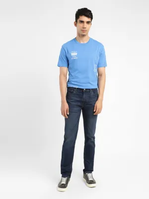 Men's 511 Blue Slim Fit Mid Rise Jeans