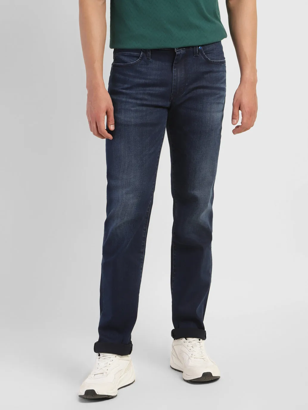 Men's 511 Blue Slim Fit Mid Rise Jeans