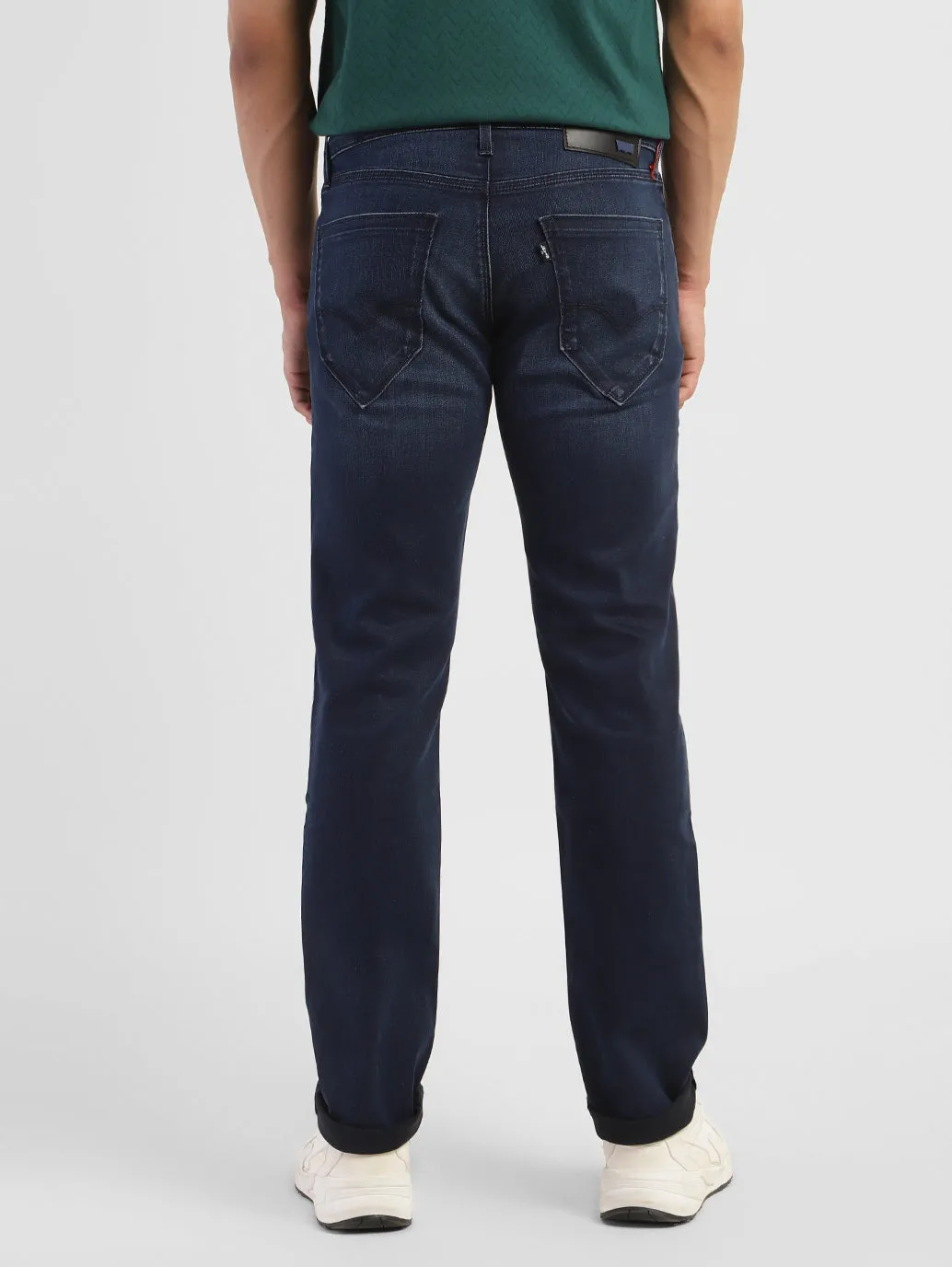Men's 511 Blue Slim Fit Mid Rise Jeans