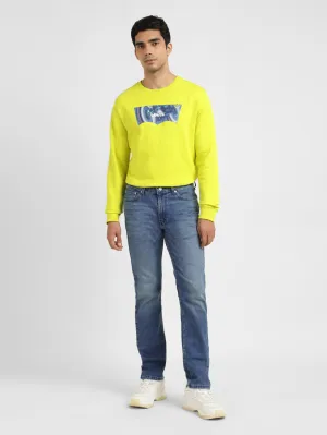 Men's 511 Blue Slim Fit Mid Rise Jeans