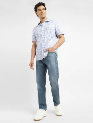 Men's 511 Blue Slim Fit Mid Rise Jeans