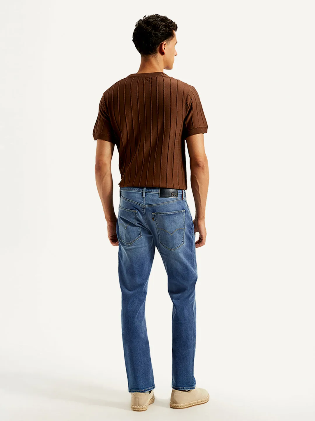 Men's 511 Blue Slim Fit Mid Rise Jeans