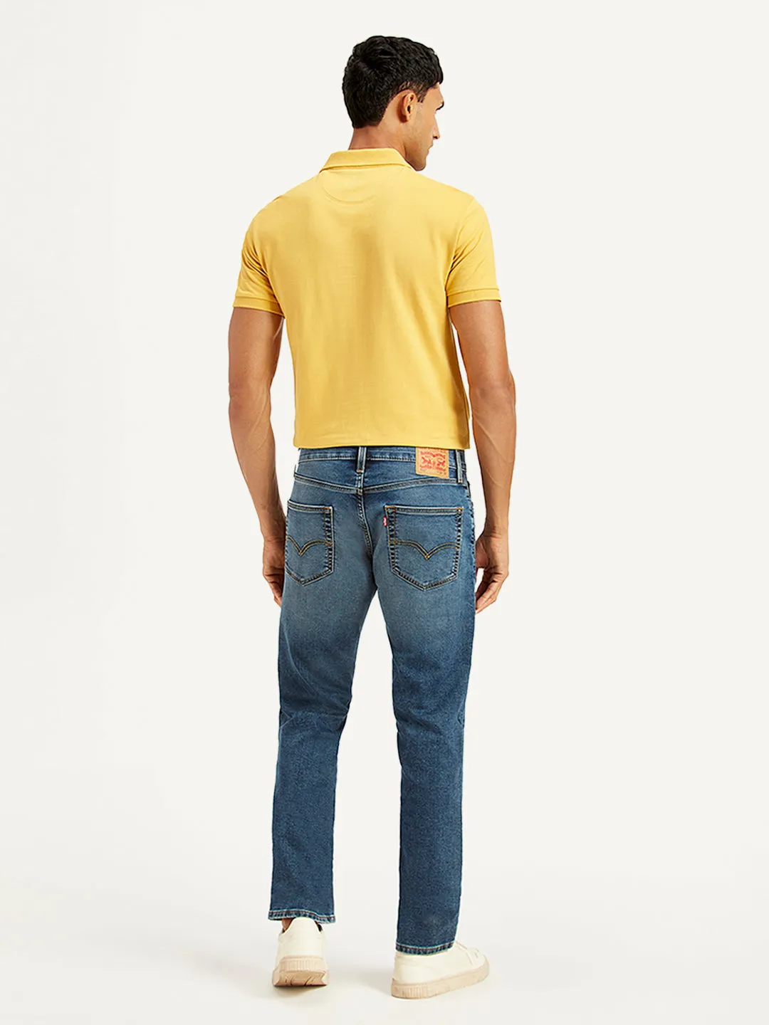 Men's 511 Blue Slim Fit Mid Rise Jeans
