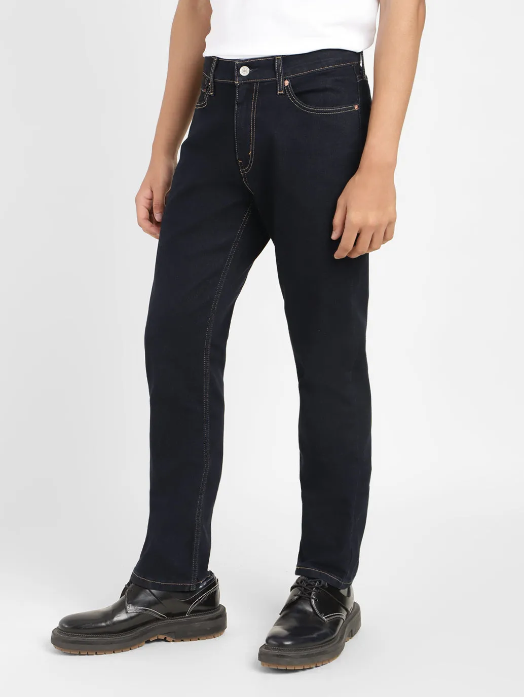 Men's 511 Blue Slim Fit Mid Rise Jeans