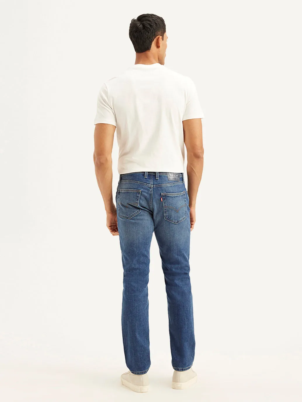 Men's 511 Blue Slim Fit Mid Rise Jeans