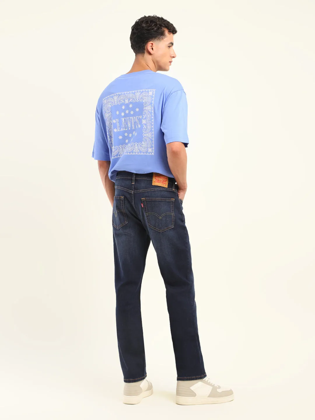 Men's 511 Blue Slim Fit Mid Rise Jeans