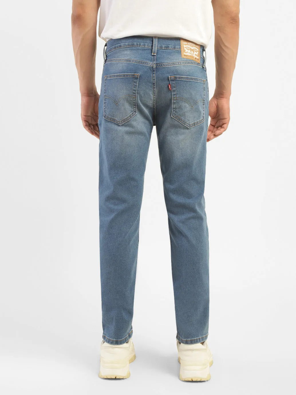 Men's 511 Blue Slim Fit Mid Rise Jeans