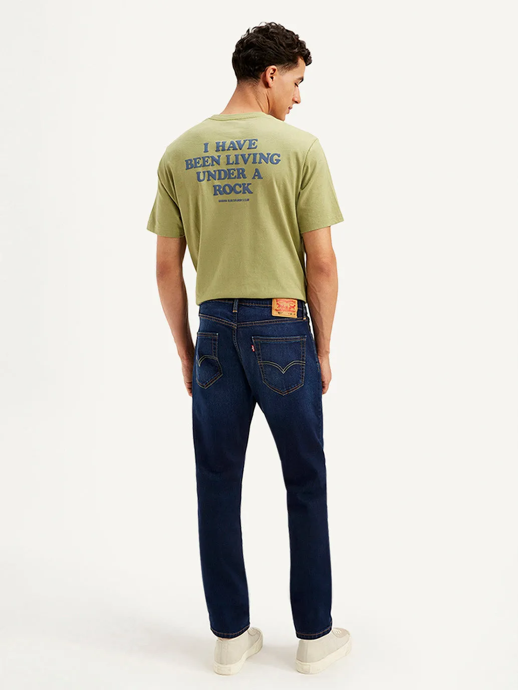 Men's 511 Dark Blue Slim Fit Mid Rise Jeans