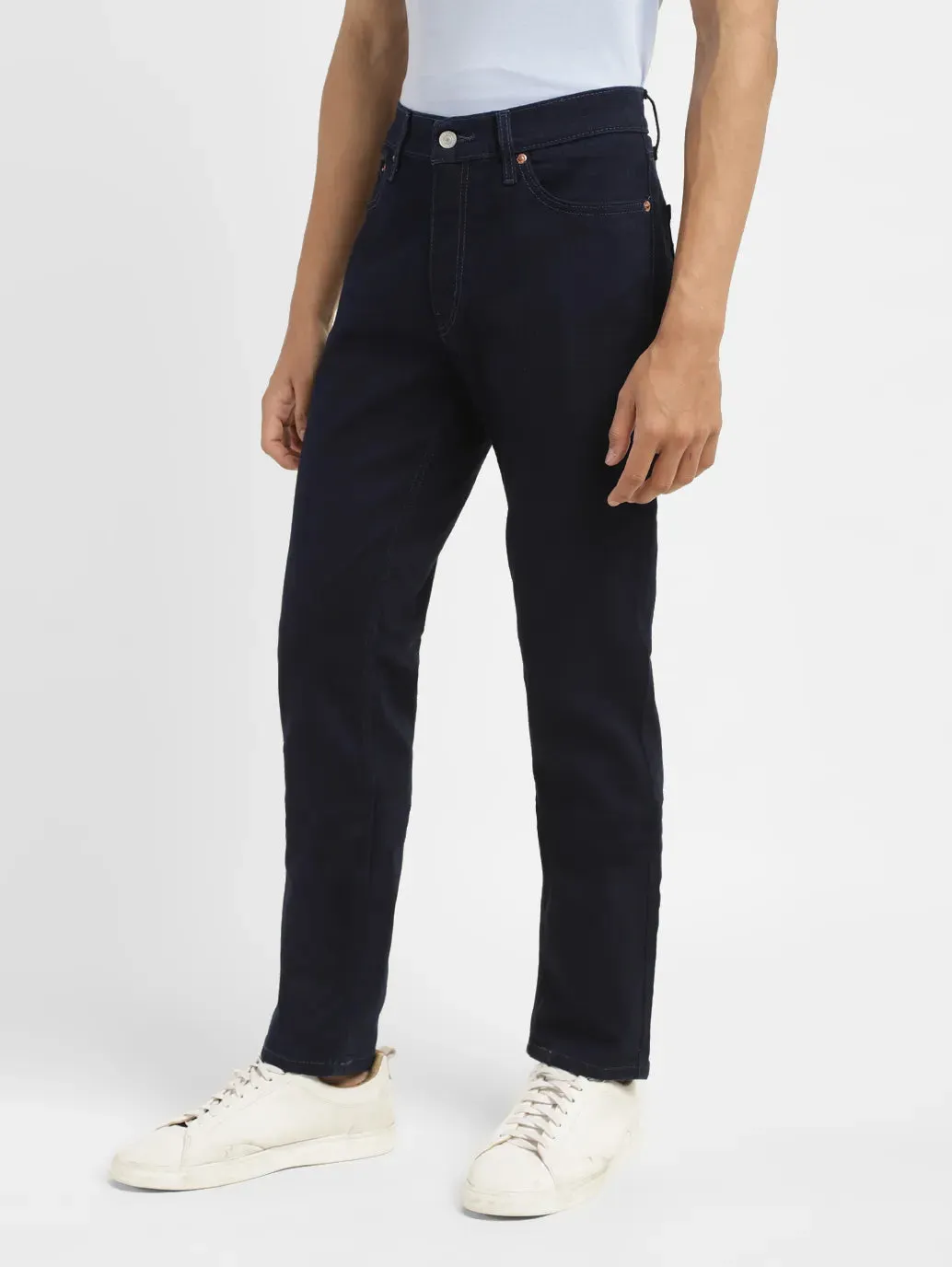 Men's 511 Dark Indigo Slim Fit Mid Rise Jeans