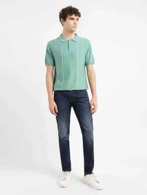 Men's 511 Dark Indigo Slim Fit Mid Rise Jeans