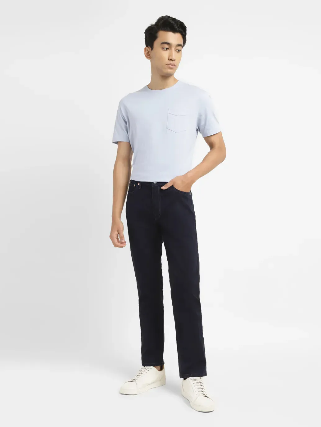 Men's 511 Dark Indigo Slim Fit Mid Rise Jeans