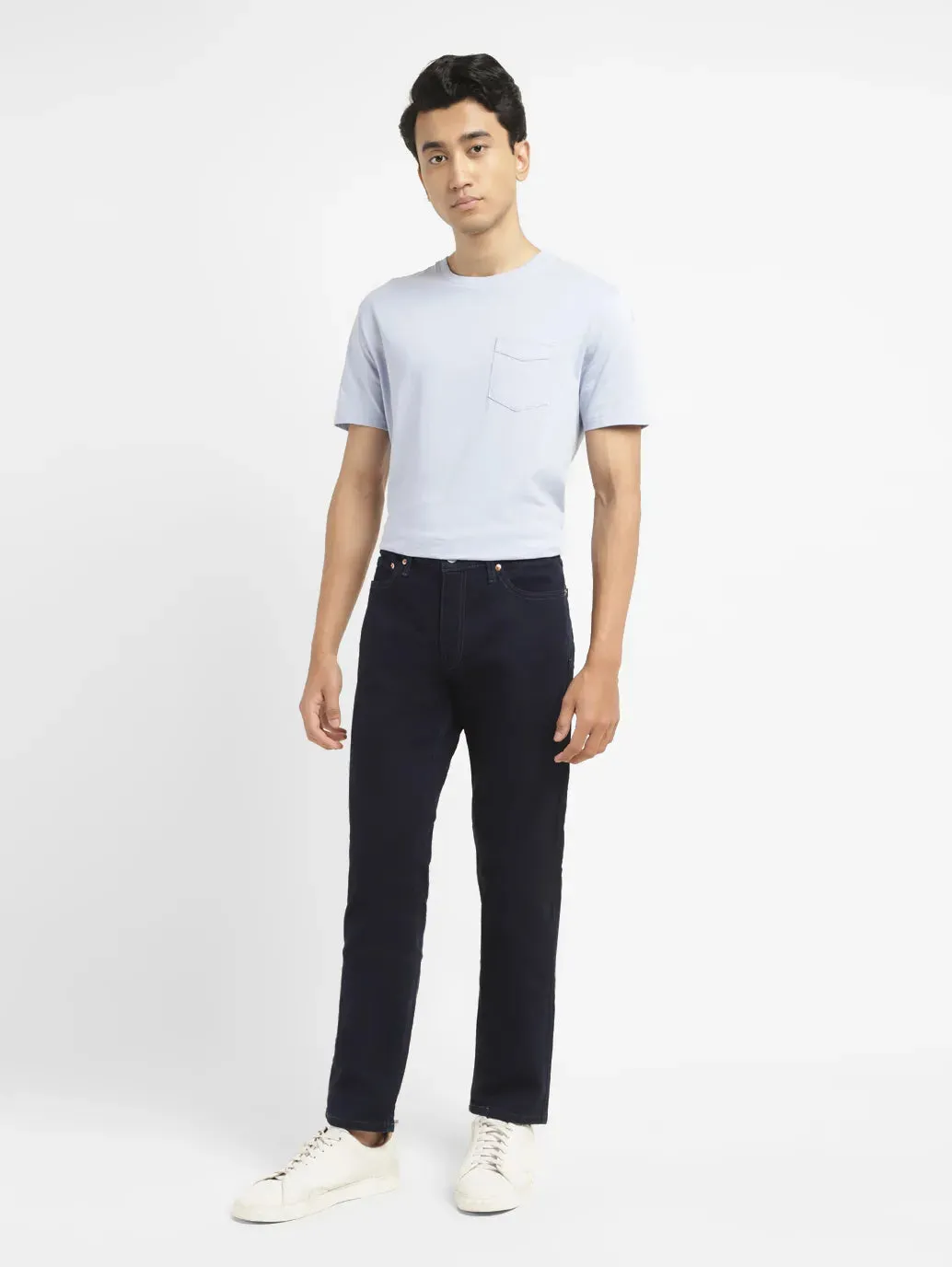 Men's 511 Dark Indigo Slim Fit Mid Rise Jeans