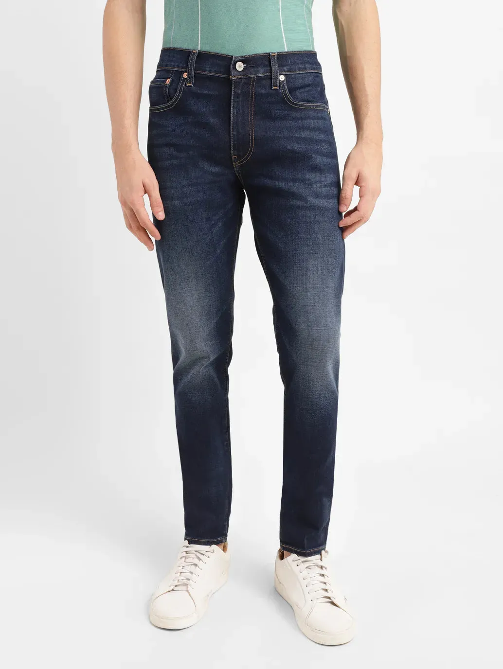 Men's 511 Dark Indigo Slim Fit Mid Rise Jeans