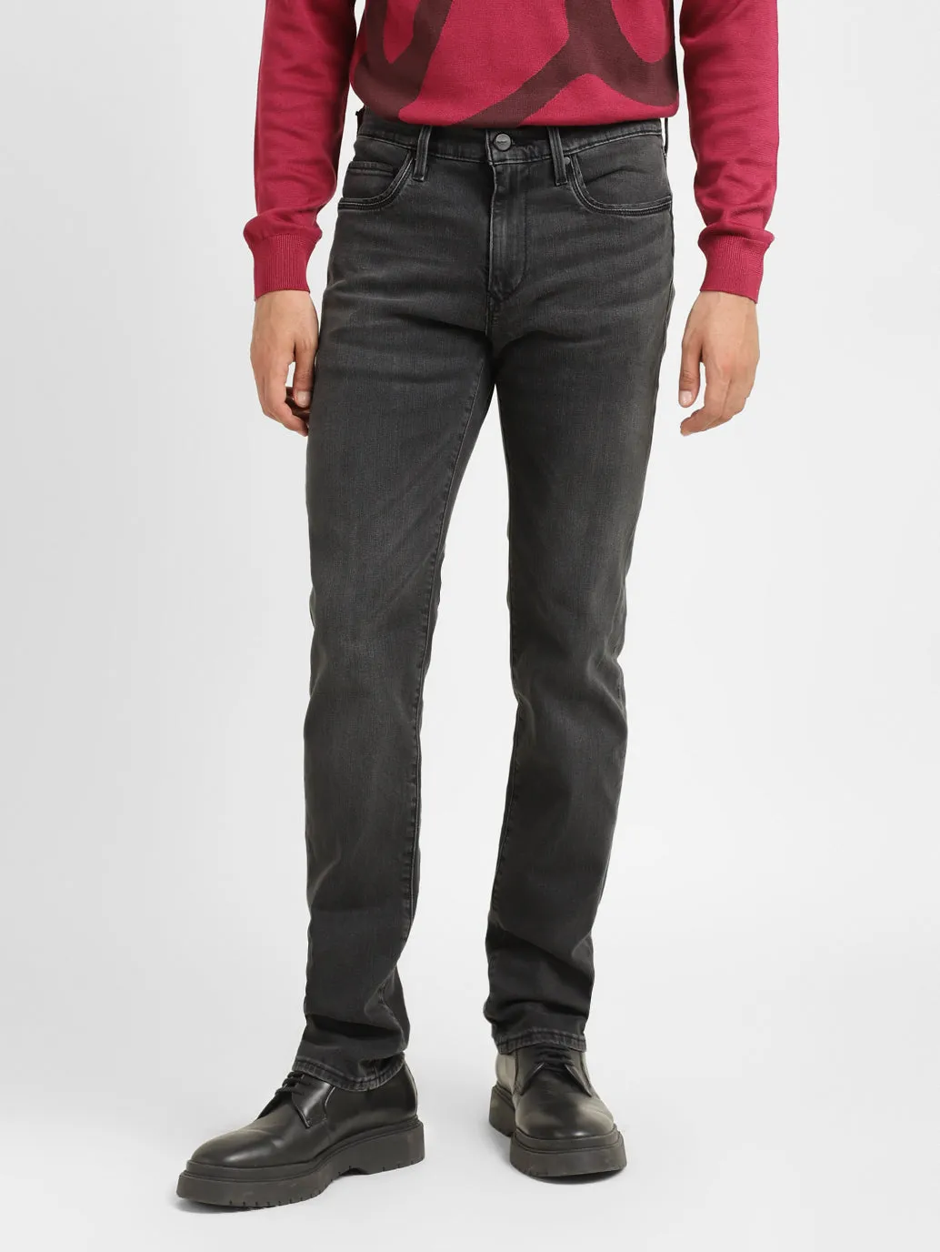 Men's 511 Grey Slim Fit Mid Rise Jeans