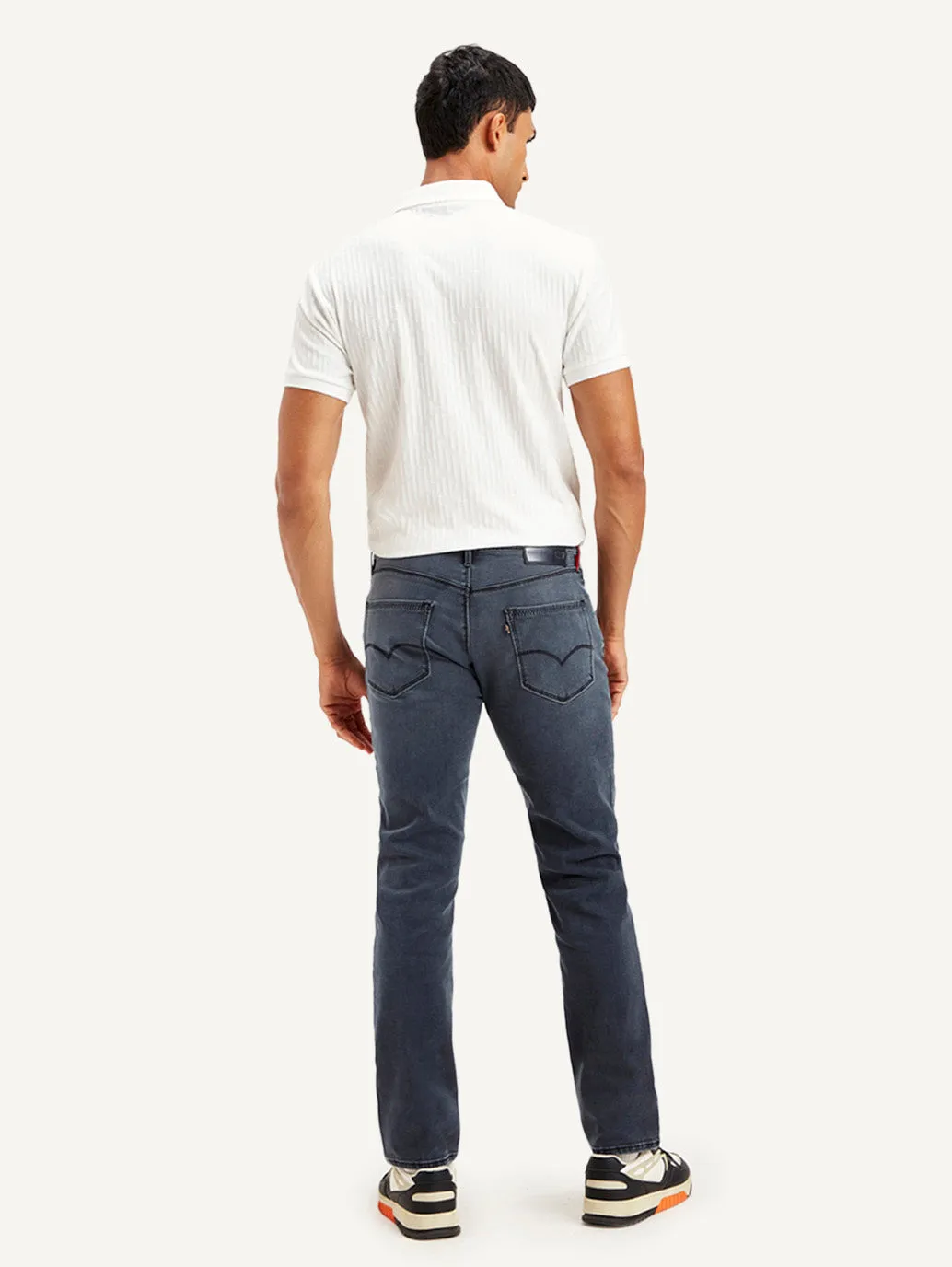 Men's 511 Grey Slim Fit Mid Rise Jeans