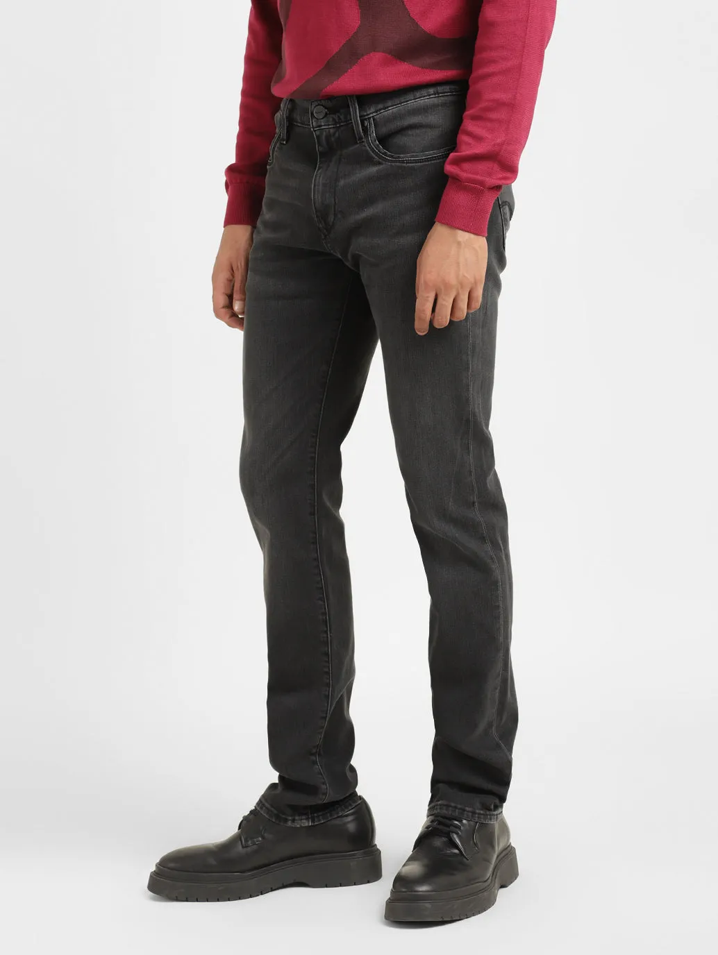 Men's 511 Grey Slim Fit Mid Rise Jeans