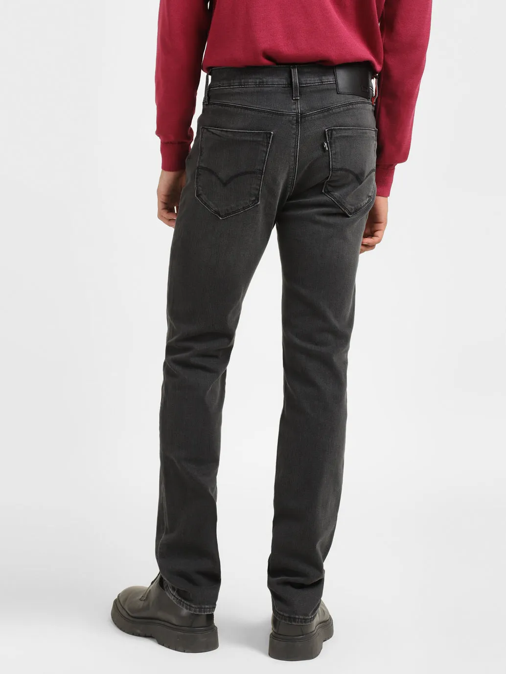 Men's 511 Grey Slim Fit Mid Rise Jeans