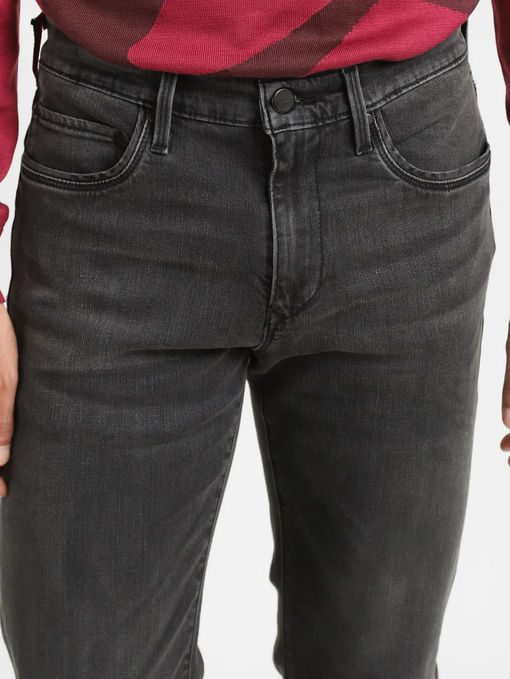 Men's 511 Grey Slim Fit Mid Rise Jeans