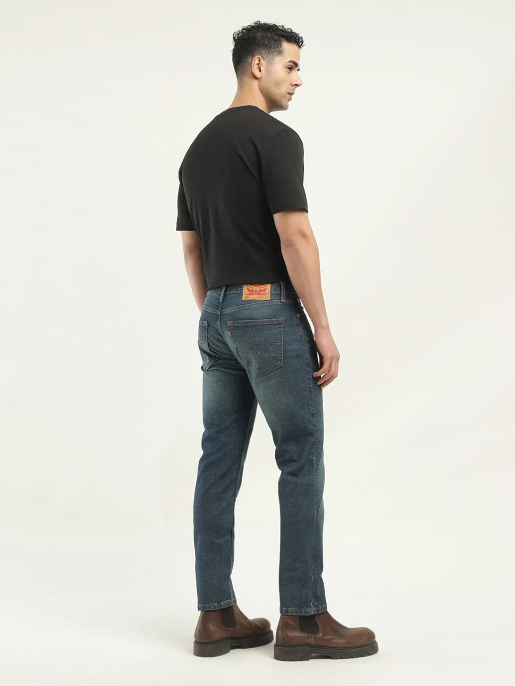 Men's 511 Indigo Slim Fit Mid Rise Jeans