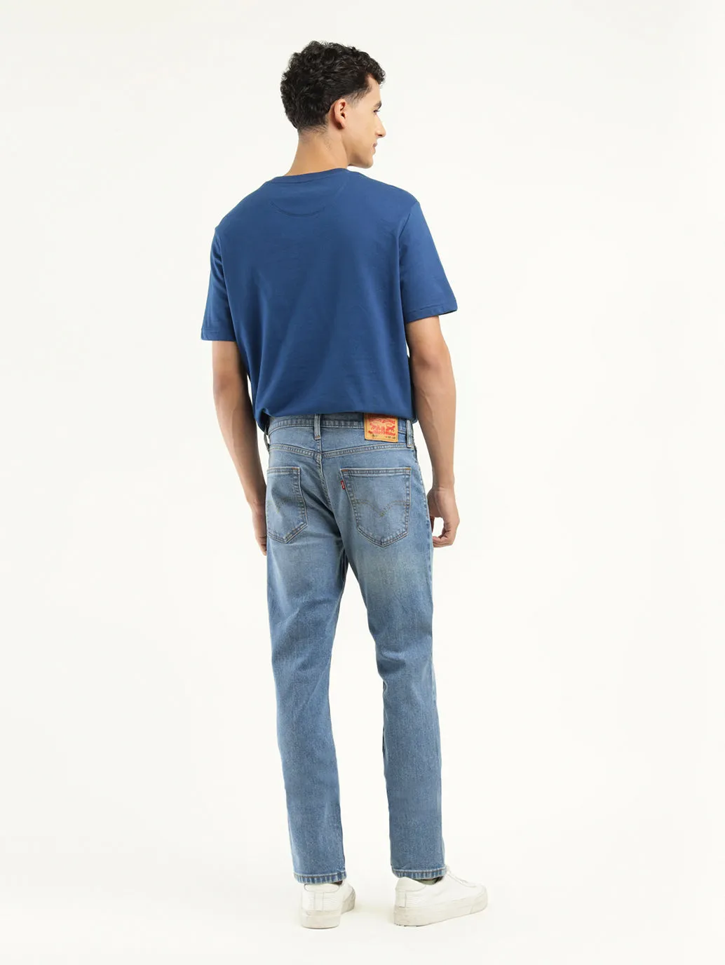 Men's 511 Indigo Slim Fit Mid Rise Jeans