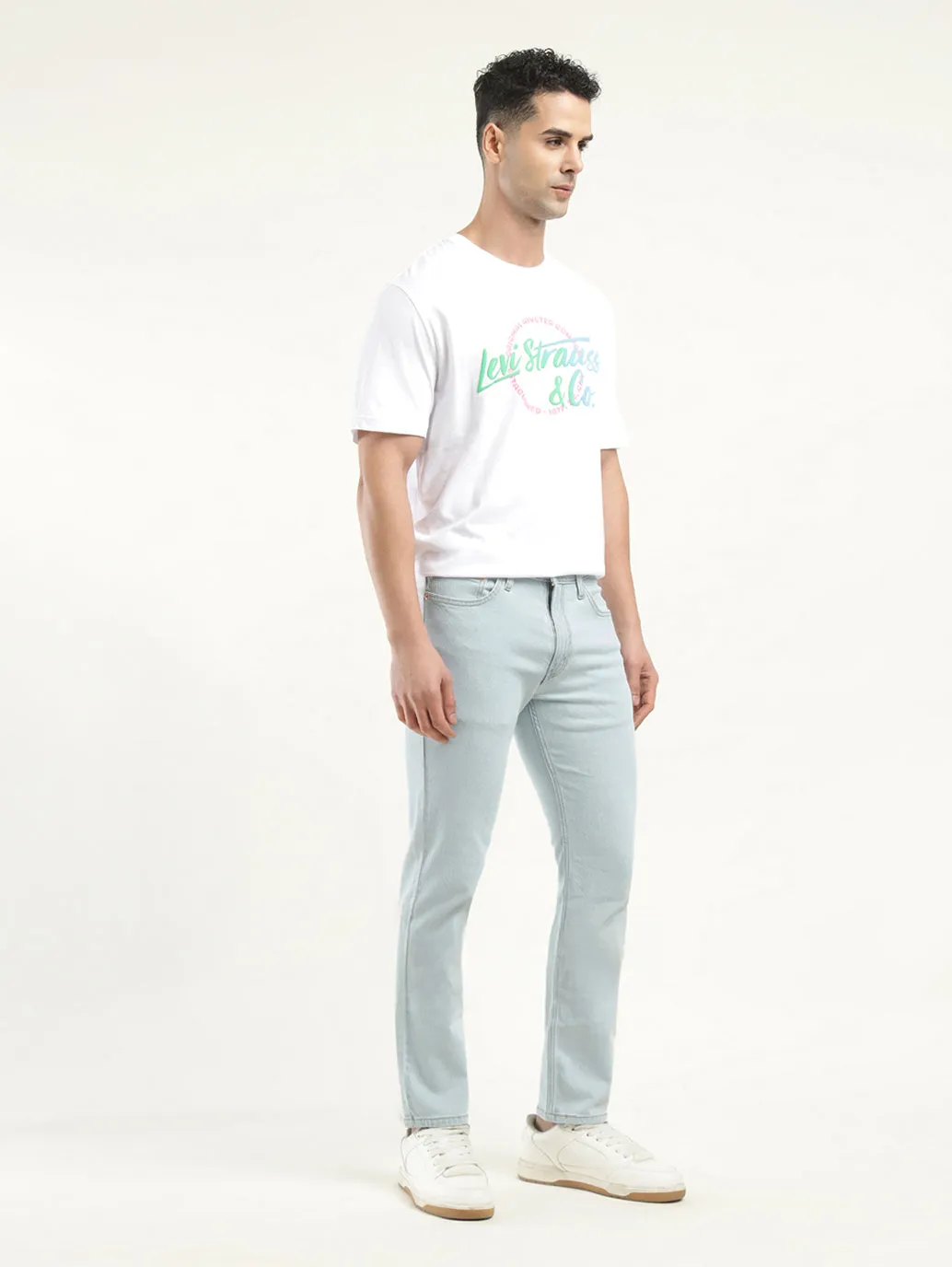 Men's 511 Indigo Slim Fit Mid Rise Jeans