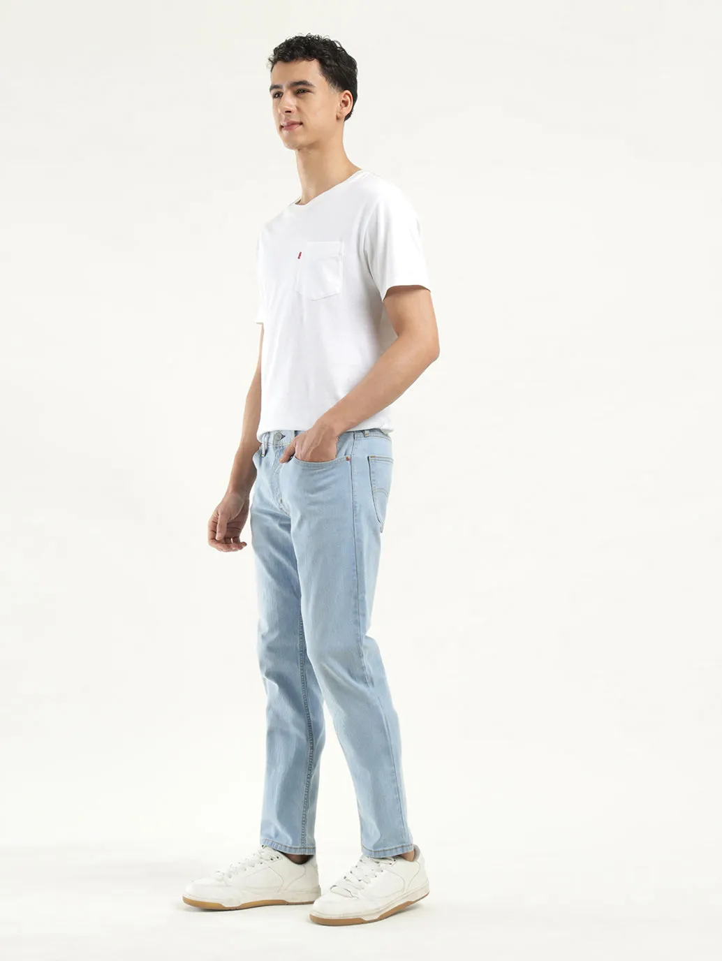 Men's 511 Indigo Slim Fit Mid Rise Jeans
