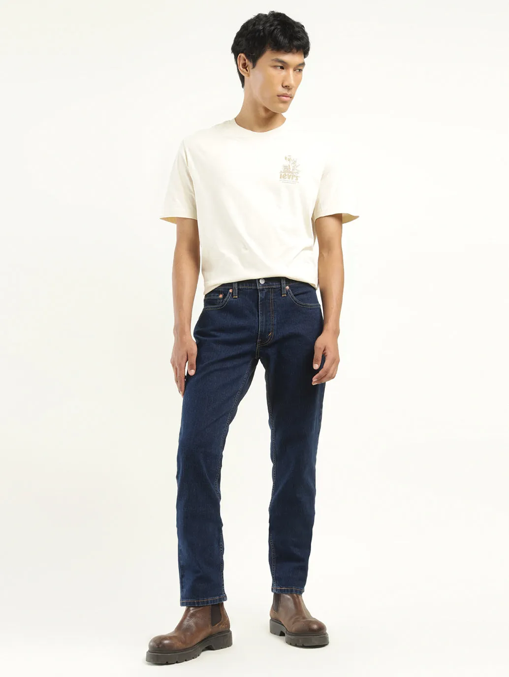 Men's 511 Indigo Slim Fit Mid Rise Jeans