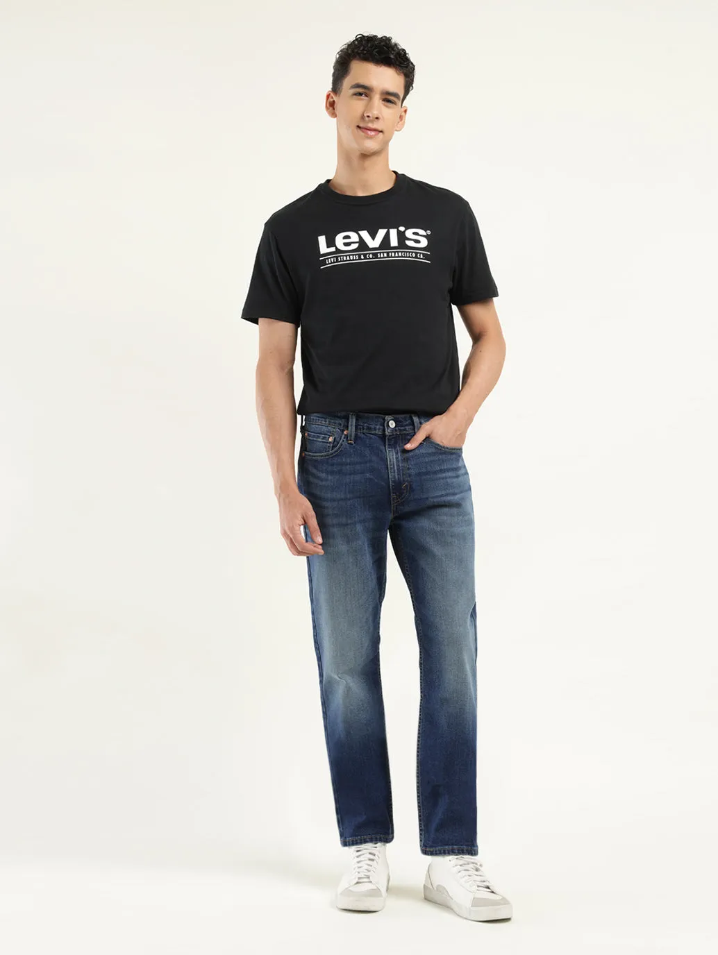 Men's 511 Indigo Slim Fit Mid Rise Jeans