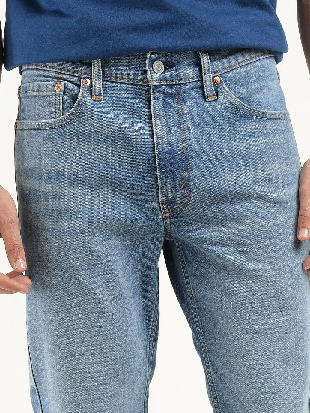 Men's 511 Indigo Slim Fit Mid Rise Jeans