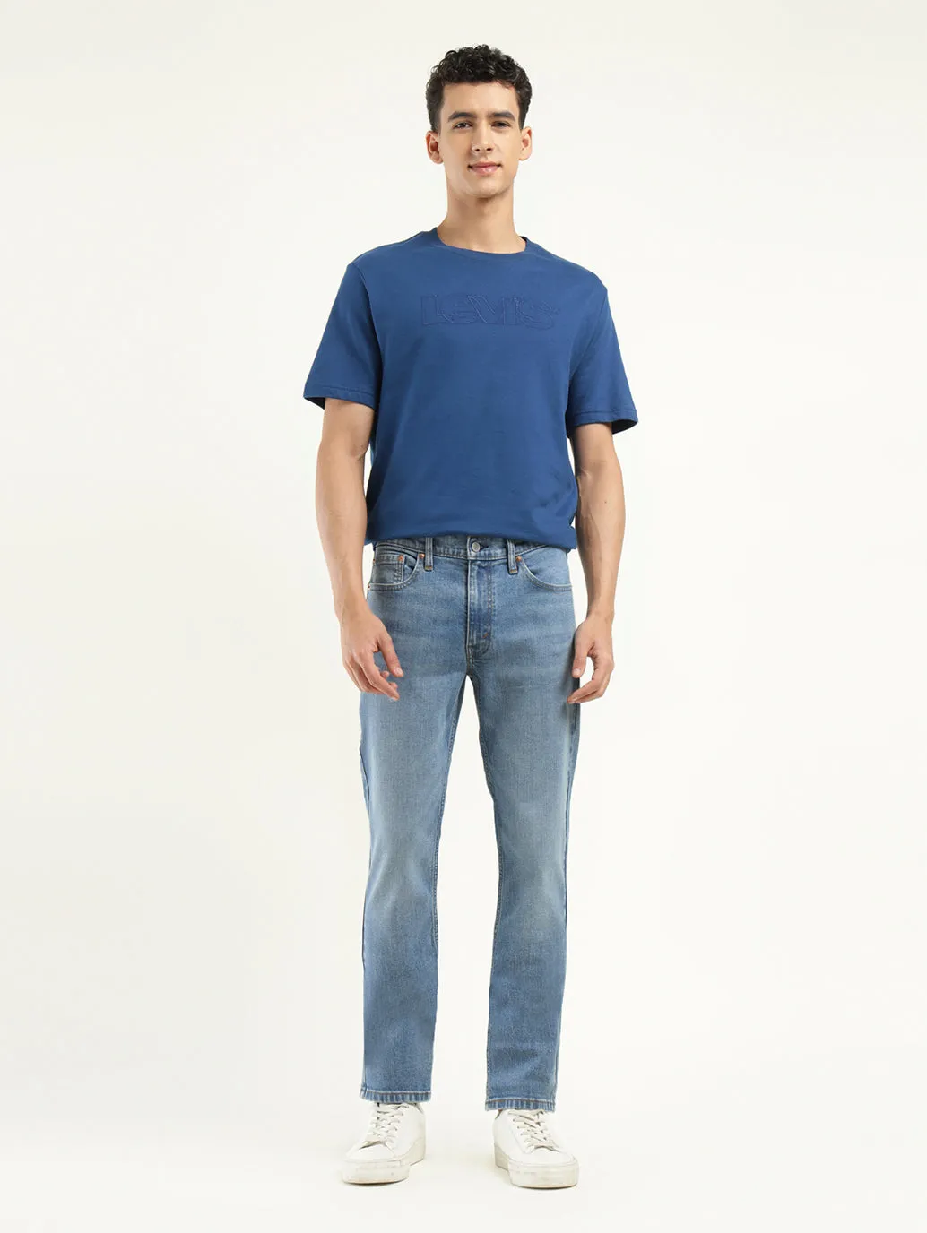 Men's 511 Indigo Slim Fit Mid Rise Jeans