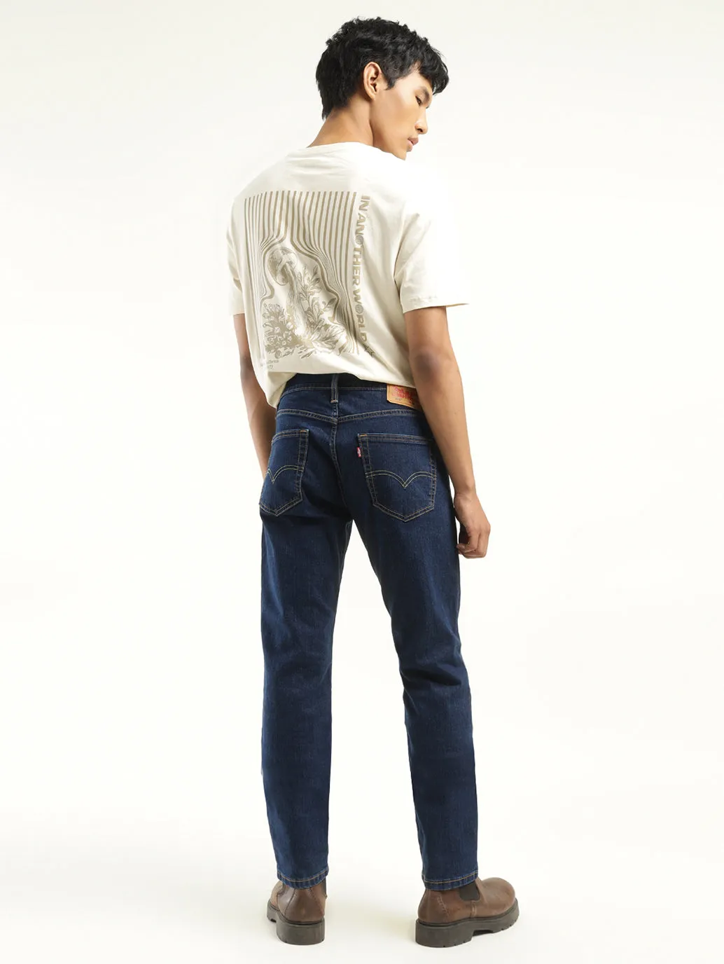 Men's 511 Indigo Slim Fit Mid Rise Jeans