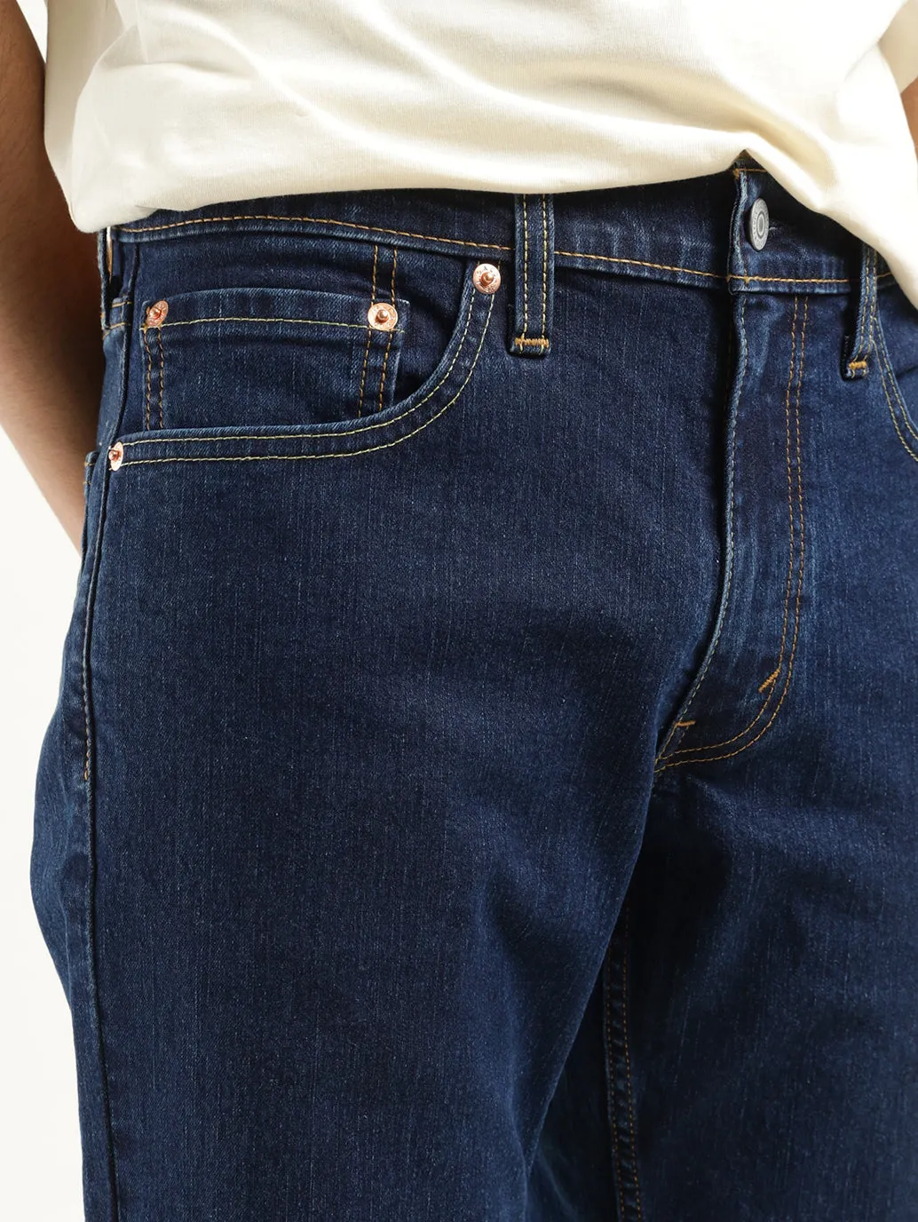 Men's 511 Indigo Slim Fit Mid Rise Jeans