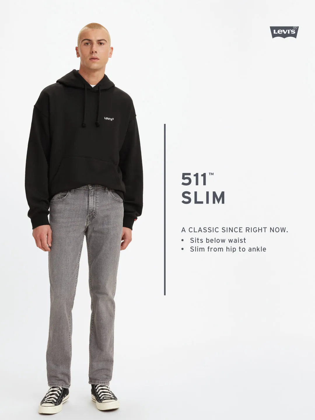 Men's 511 Light Brown Slim Fit Mid Rise Jeans