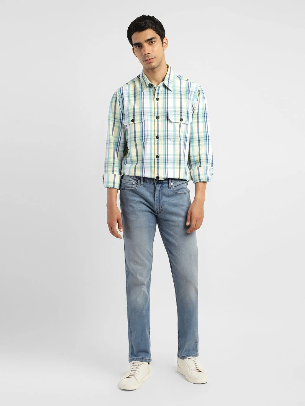 Men's 511 Light Indigo Slim Fit Mid Rise Jeans
