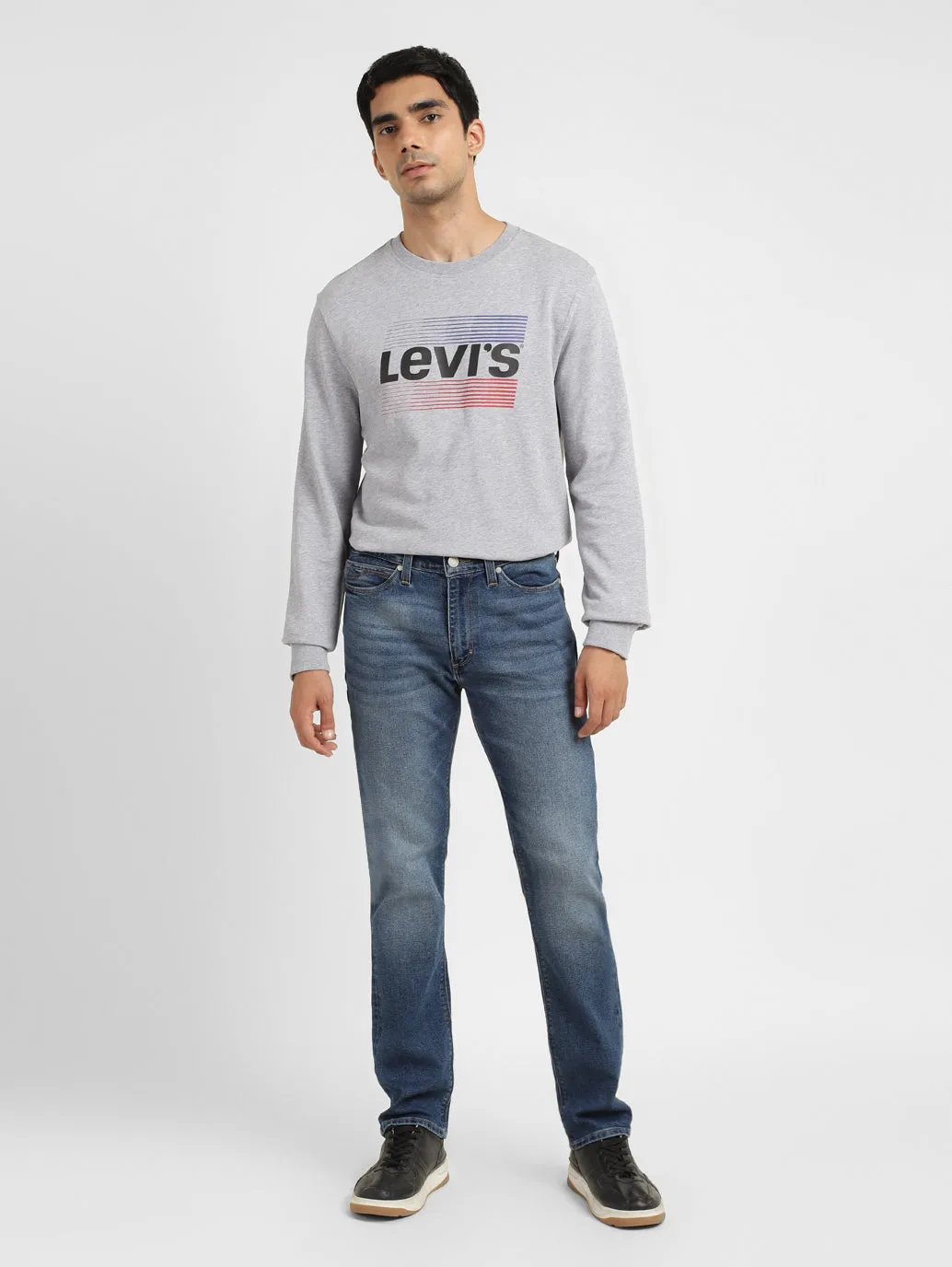 Men's 511 Mid Indigo Slim Fit Mid Rise Jeans