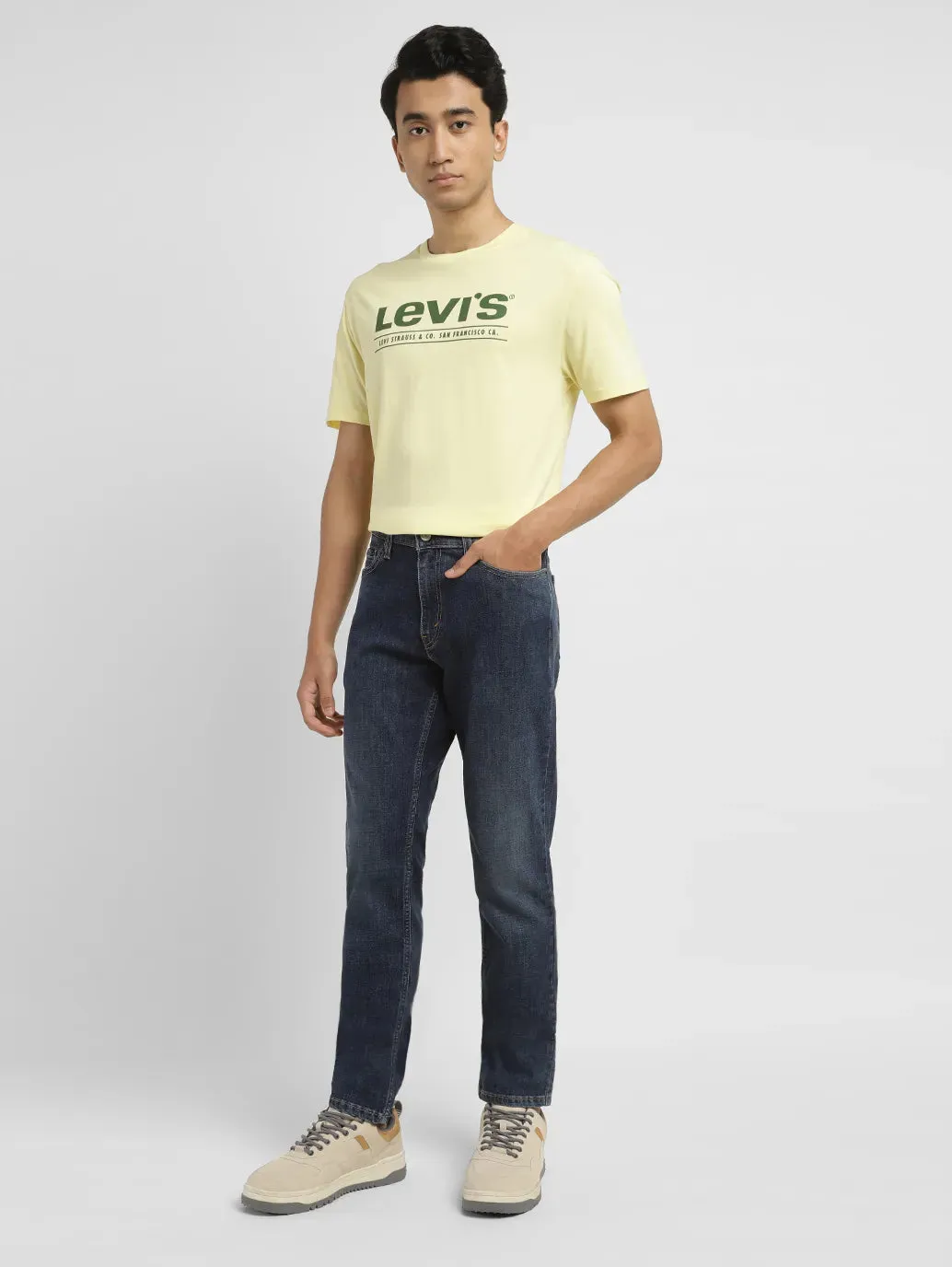 Men's 511 Mid Indigo Slim Fit Mid Rise Jeans
