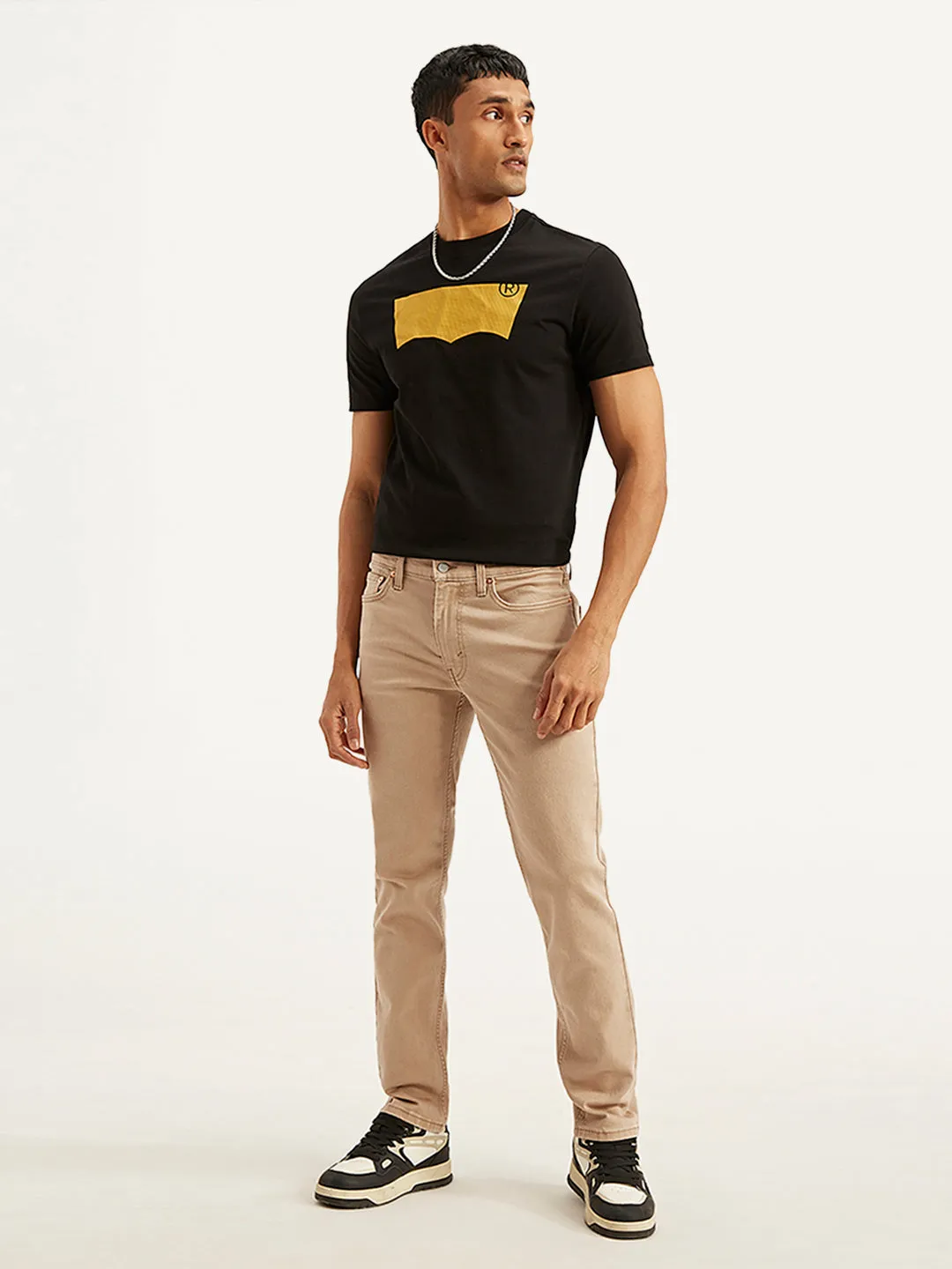 Men's 511 Slim Fit Beige Jeans