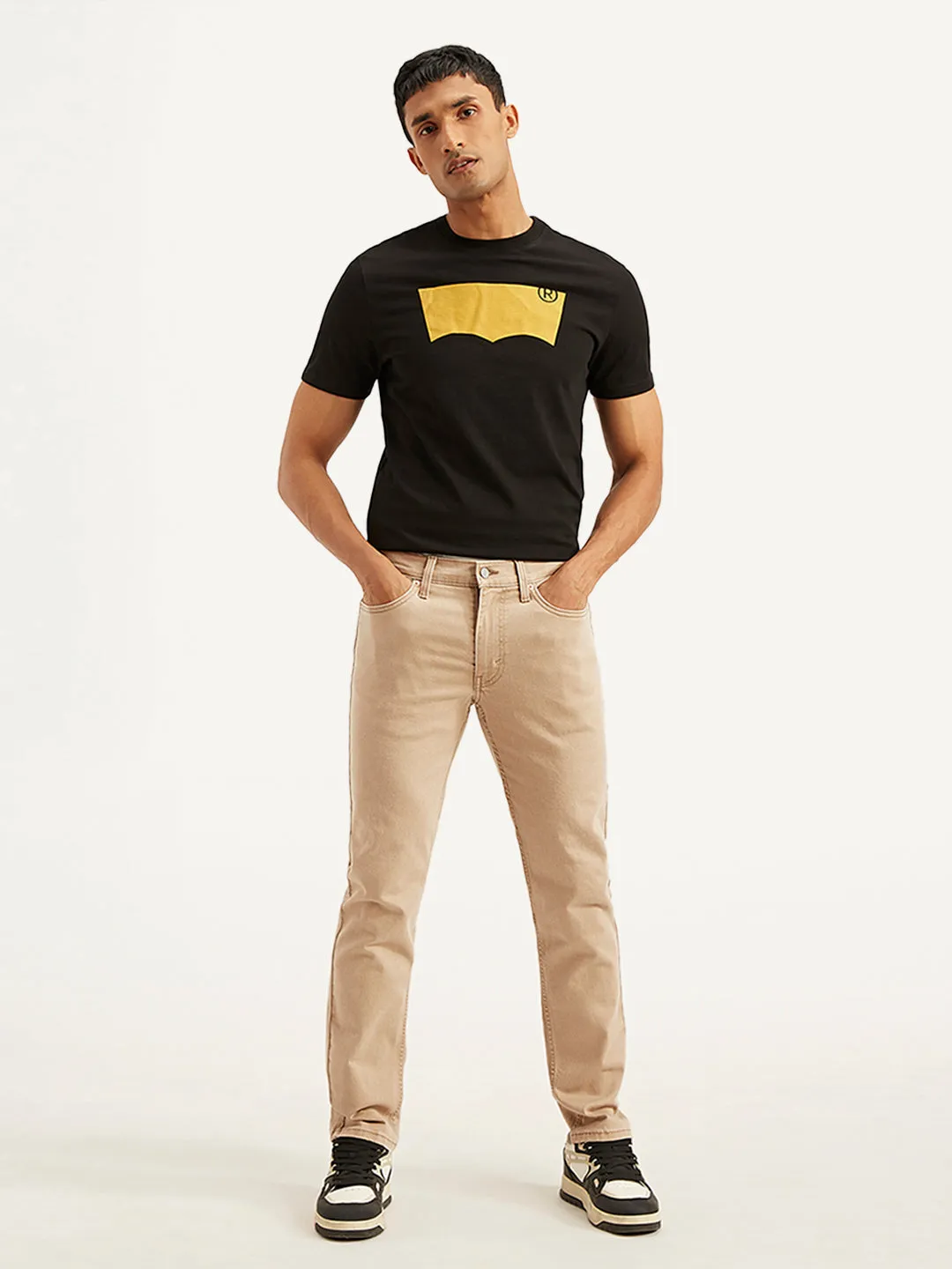 Men's 511 Slim Fit Beige Jeans