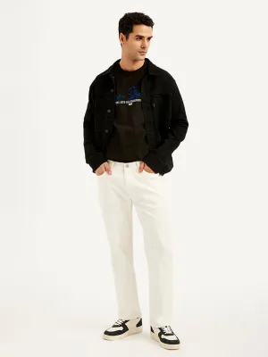 Men's 511 White Slim Fit Mid Rise Jeans