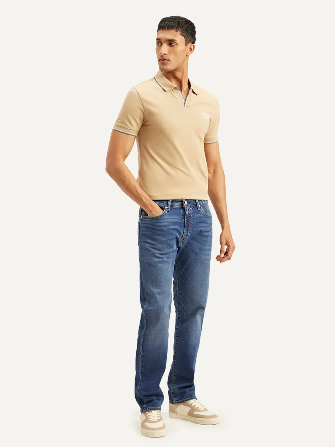 Men's 541 Regular Athletic Tapered Fit Blue Jeans