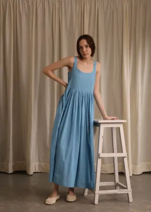 Mia | Cornflower Slip Dress