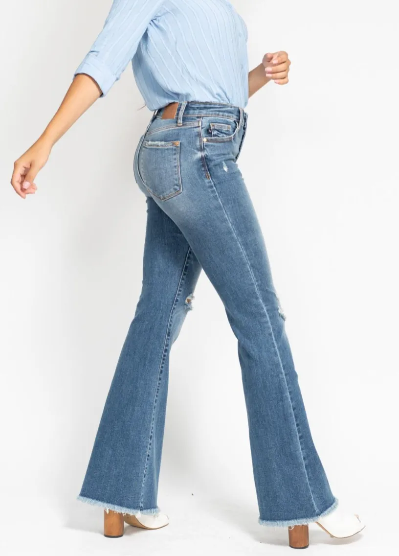 Mid-Rise Flare Button Fly Judy - MRFBFJ
