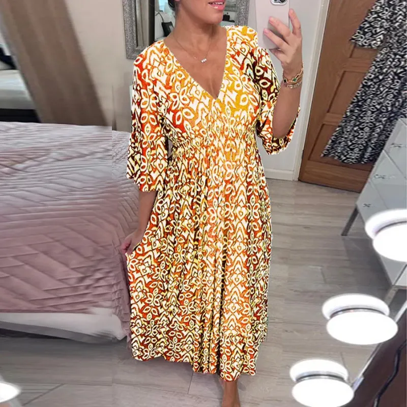 Mignon® | Chic Dress With Flared Sleeves