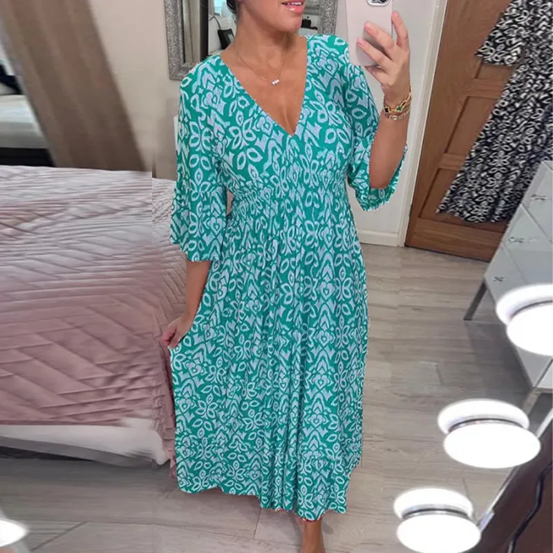 Mignon® | Chic Dress With Flared Sleeves