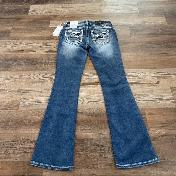 Miss Me Chloe Boot mid-rise jeans 27