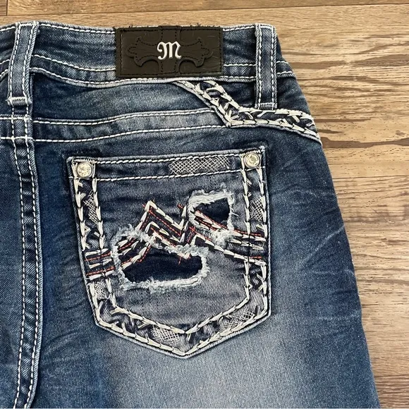 Miss Me Chloe Boot mid-rise jeans 27