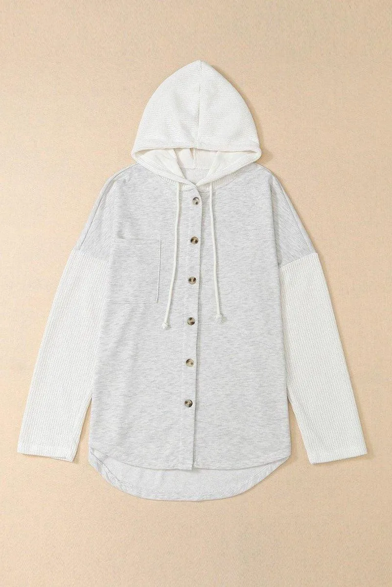 Molly Knitted Hooded Jacket