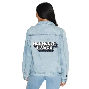 Monmouth Hawks Retro Denim Jacket